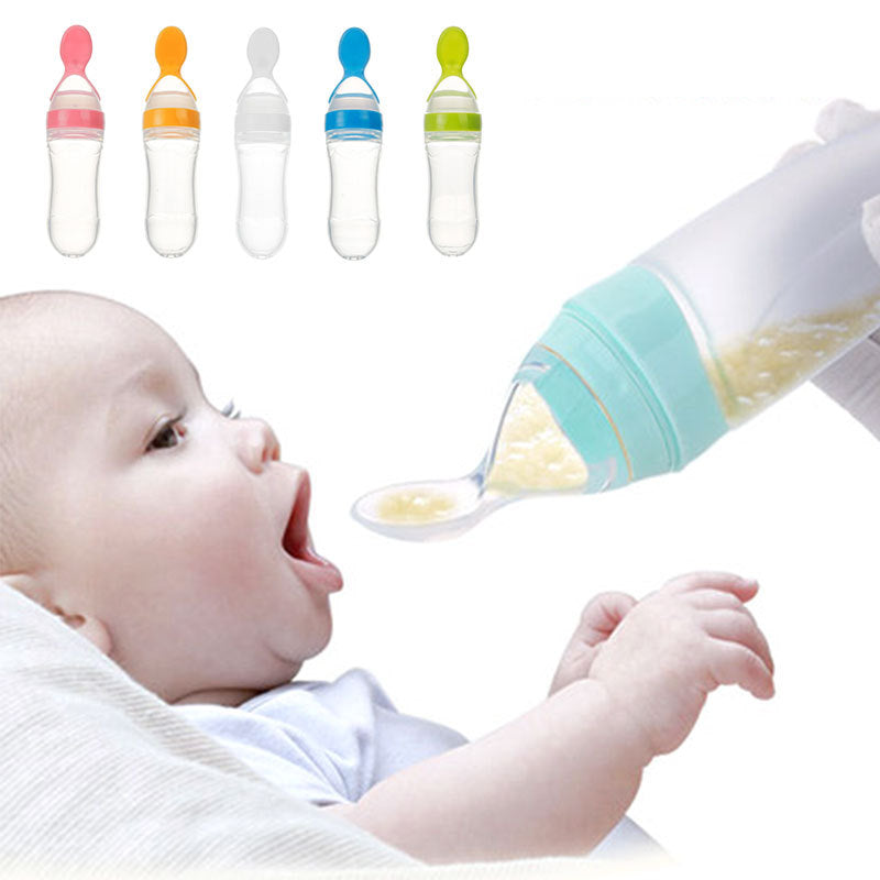 Baby Food Supplement Feeding Bottle