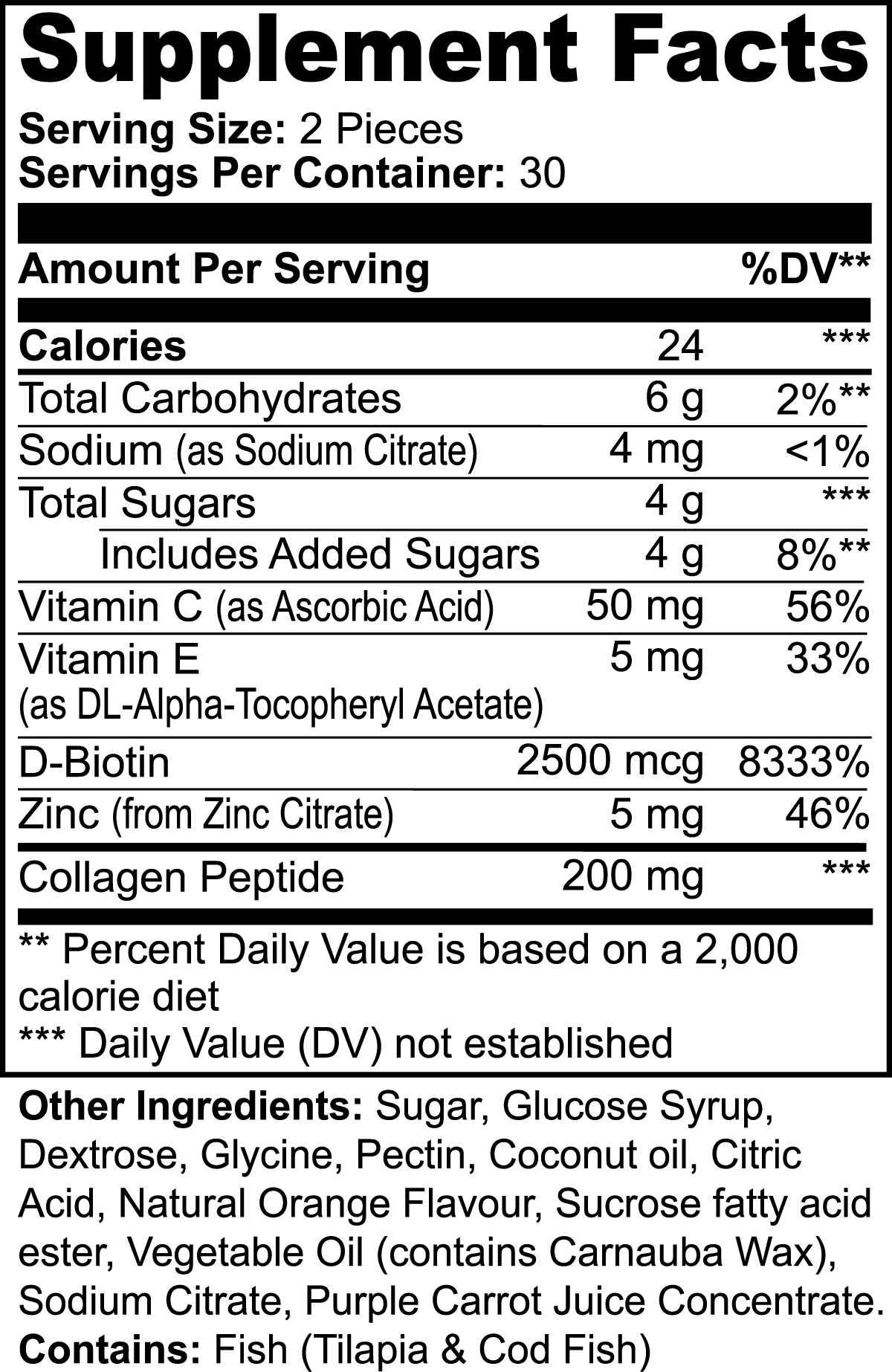 Collagen Vitamins